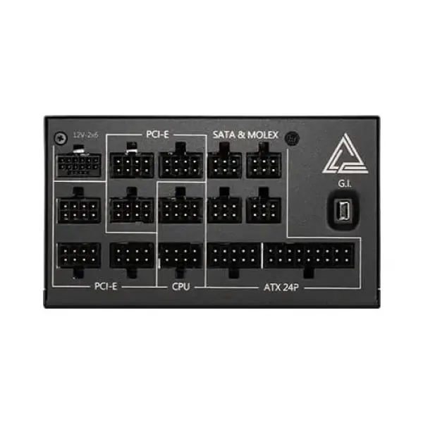 MSI MEG Ai1300P 1300 Watt PCIE5 ATX 3.1 Fully Modular Power Supply (MEG-AI1300P-PCIE5-ATX-3-1)