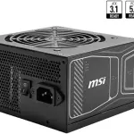 MSI PSU MAG A850GN PCIE5 850W 80+ GOLD POWER SUPPLY