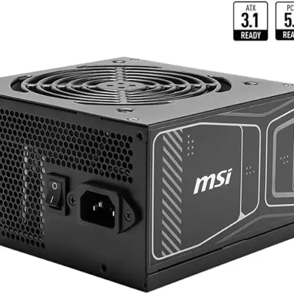 MSI PSU MAG A850GN PCIE5 850W 80+ GOLD POWER SUPPLY