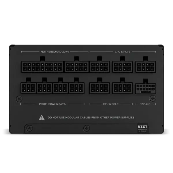 NZXT C850 850 Watt Gold ATX 3.1 Power Supply Black (PA-8G2BB-AU)