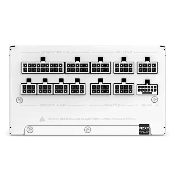 NZXT C850 850 Watt Gold ATX 3.1 Power Supply White (PA-8G2BW-AU)
