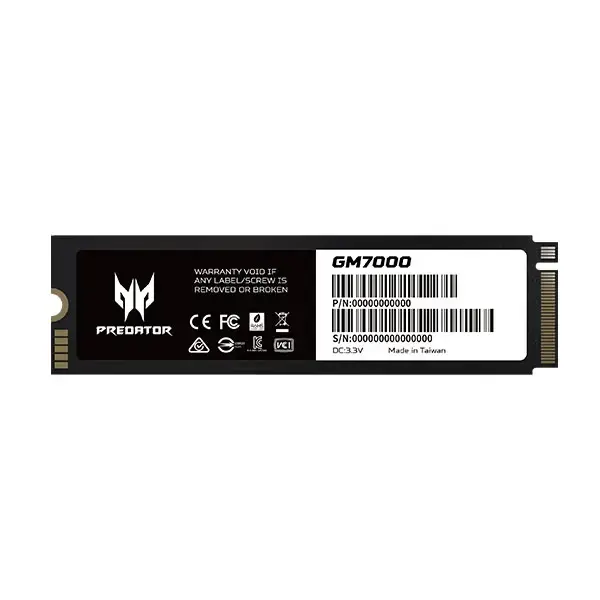 Acer Predator GM7000 4TB M.2 NVMe Gen4 Internal SSD (BL-9BWWR-107)
