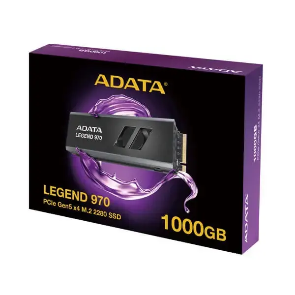 Adata Legend 970 1000GB M.2 Gen5 NVMe Internal SSD (SLEG-970-1000GCI)