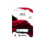 Kingston NV3 4TB Gen4.0 NVMe M.2 Internal SSD (SNV3S-4000G)