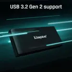 Kingston XS1000 1Tb Usb 3.2 Gen 2 External Ssd (Black) (SXS1000-1000G)