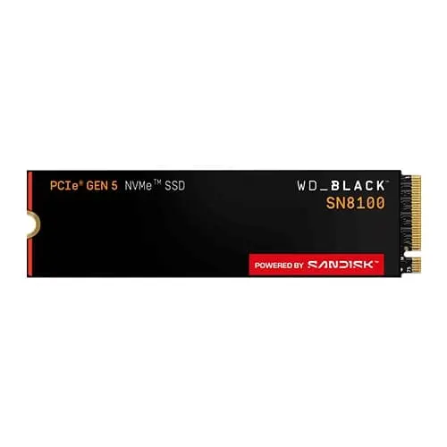 WD Black SN8100 4TB NVMe Gen5 Internal SSD (WDS400T1X0M)