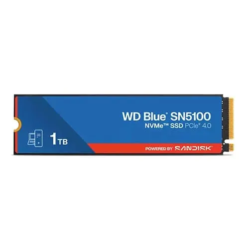 WD Blue SN5100 1TB NVMe Gen4 SSD (WDS100T5B0E)